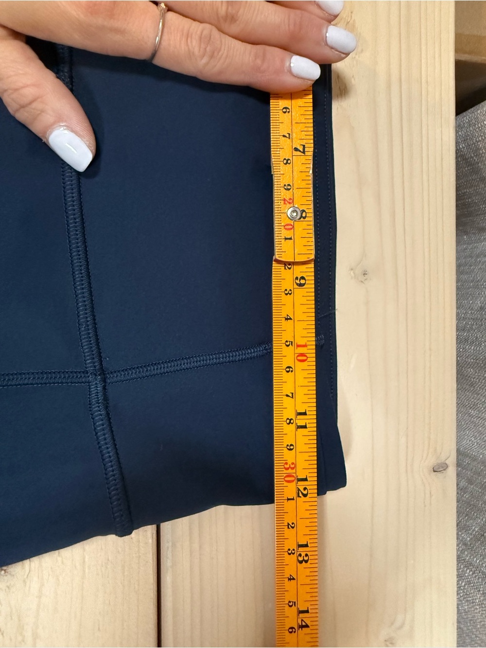 Lululemon Fast and Free High-Rise 7/8 Tight 24” Asia Fit True Navy S - Picture 9 of 12